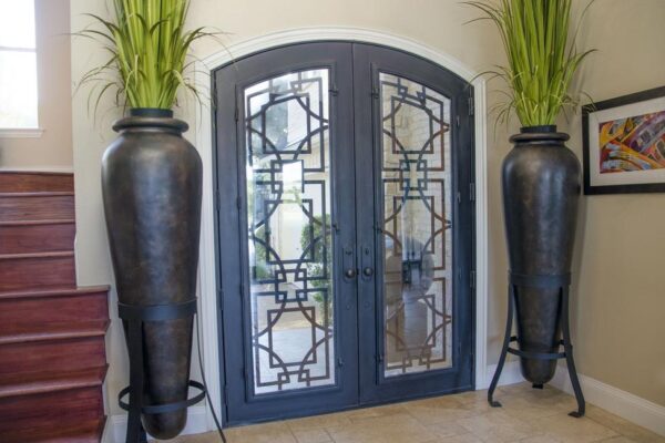 Azalea Trail Entwined Steel Doors (1)