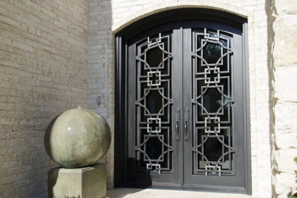 Azalea Trail Entwined Steel Doors (4)