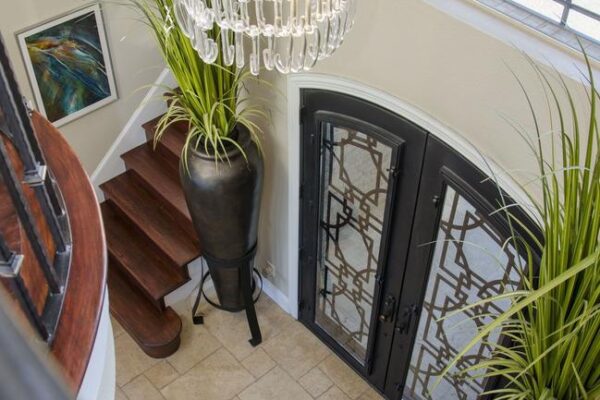 Azalea Trail Entwined Steel Doors