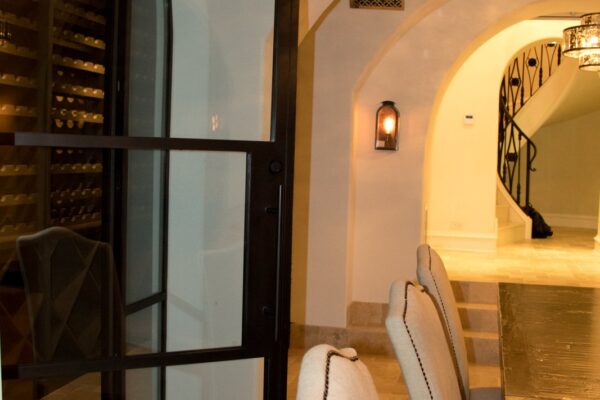 Gallery Deloache Residence Low Profile Wine Doors