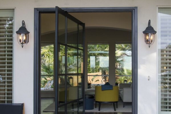 Low Profile Pivot Door Mont Mont Blanc Residence Gallery Blanc