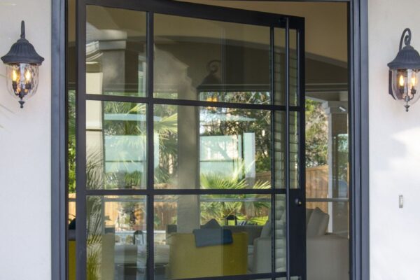 Mont Blanc Residence Gallery Low Profile Pivot Door Mont Blanc