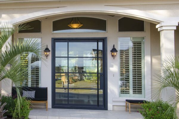 Mont Blanc Residence Gallery Low Profile Pivot Door Mont Blanc