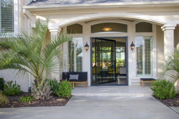 Mont Blanc Residence Gallery Low Profile Pivot Door Mont Blanc