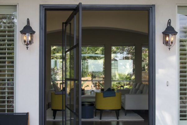 Mont Blanc Residence Gallery Low Profile Pivot Door Mont Blanc