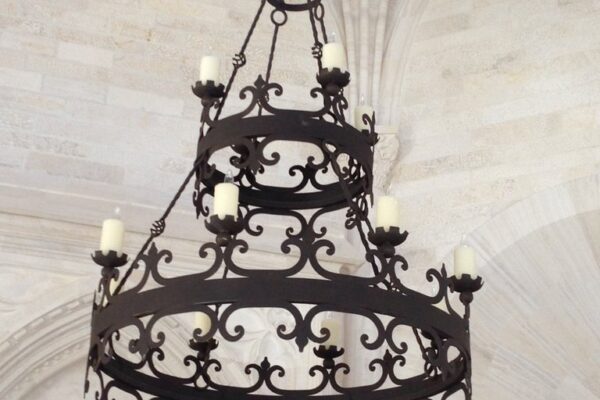 Poblet Residence Monterrey Mexico Gallery Custom MultiHead Chandelier