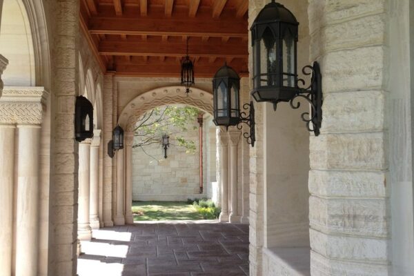 Poblet Residence Monterrey Mexico Gallery Girona Iron Light Wall Sconce