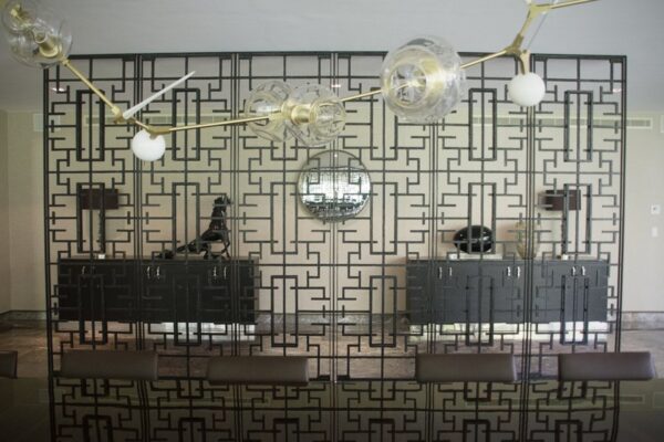 Screen Deco Wall Divider Los Sabinos Residence Gallery