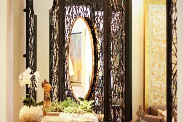 Screen Deco Wall Divider Mission San Juan Residence Gallery 10