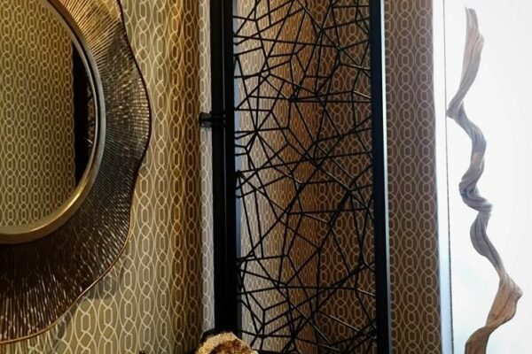 Screen Deco Wall Divider Mission San Juan Residence Gallery 2