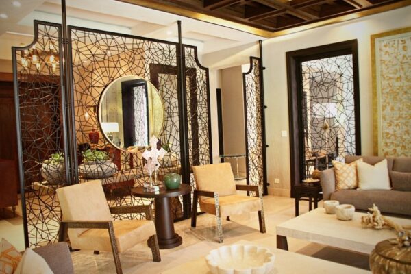 Screen Deco Wall Divider Mission San Juan Residence Gallery 5