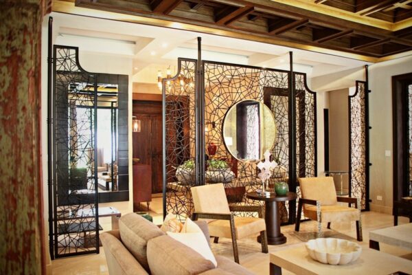 Screen Deco Wall Divider Mission San Juan Residence Gallery 7