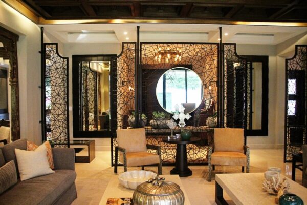 Screen Deco Wall Divider Mission San Juan Residence Gallery 8