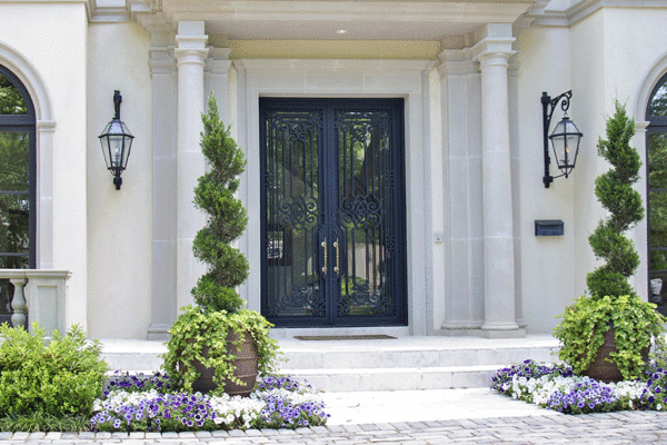 1-Oblivion-classic-wrought-iron-doors-contemporary-steel-doors-solara-doors-lighting-CLA-S4008--(11)