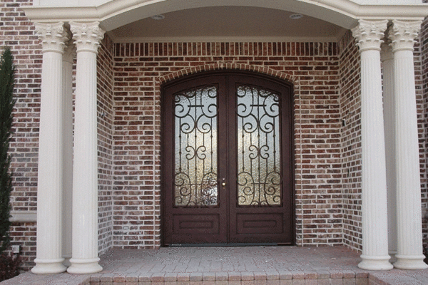 4-Michelle-classic-wrought-iron-doors-contemporary-steel-doors-solara-doors-lighting-CLA-S2007-(3)