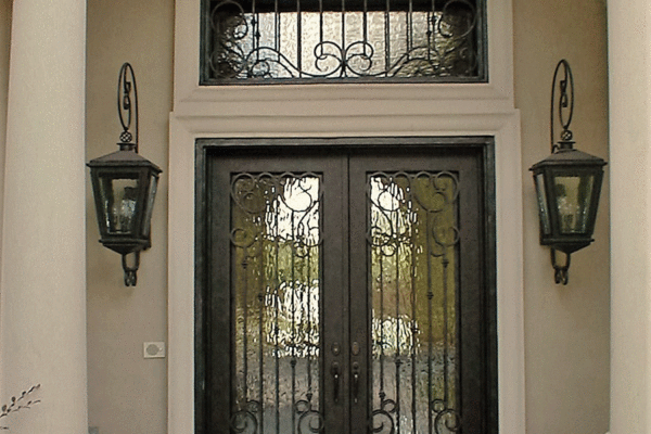 5-Romance-classic-wrought-iron-doors-contemporary-steel-doors-solara-doors-lighting-CLA-S2038-(12)