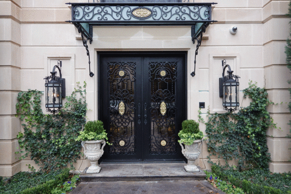 6-Mirage-classic-wrought-iron-doors-contemporary-steel-doors-solara-doors-lighting--CLA-S4030-(6)