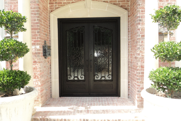 Colonne-classic-wrought-iron-doors-contemporary-steel-doors-solara-doors-lighting-CLA-S1001-(4)