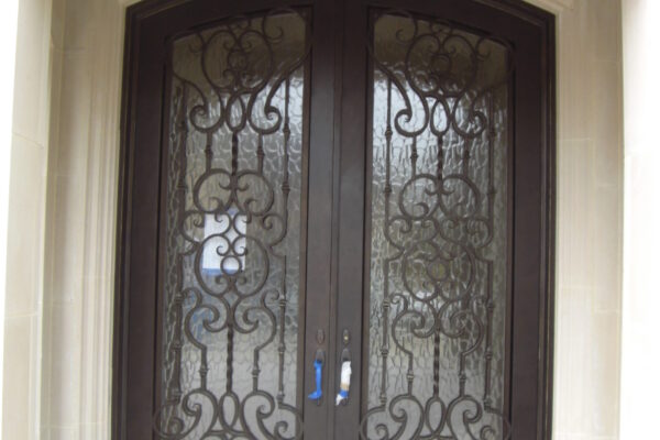 Crystal-classic-wrought-iron-doors-contemporary-steel-doors-solara-doors-lighting-CLA-S3025