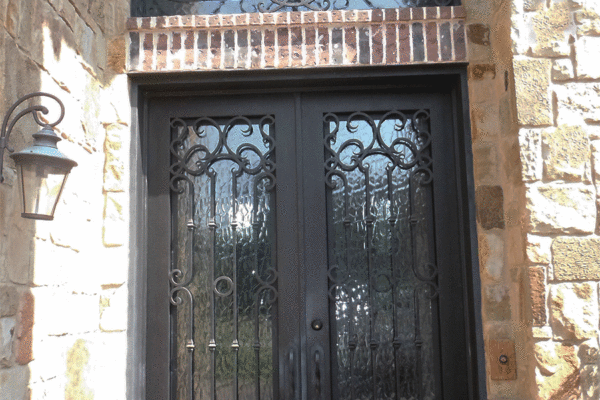 Giselle-classic-wrought-iron-doors-contemporary-steel-doors-solara-doors-lighting-CLA-S2003-(11)