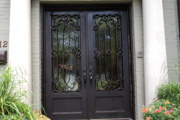 Giselle-classic-wrought-iron-doors-contemporary-steel-doors-solara-doors-lighting-CLA-S2003-(7)