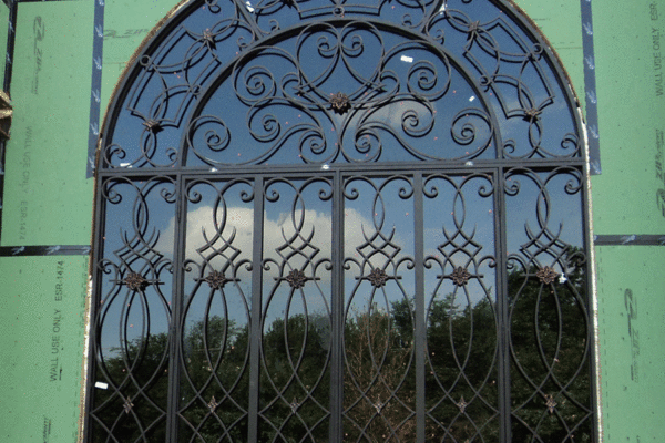 Malouf-classic-wrought-iron-doors-contemporary-steel-doors-solara-doors-lighting-CLA-S2055