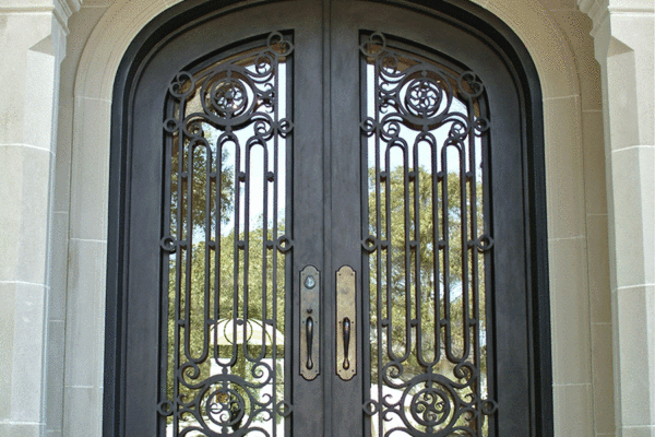Monaco-classic-wrought-iron-doors-contemporary-steel-doors-solara-doors-lighting-CLA-S3002-(6)