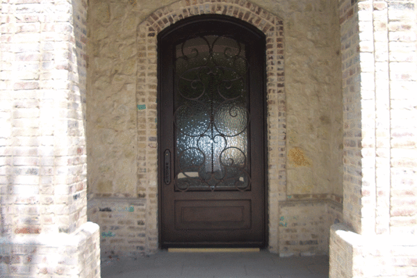 Silhouette-classic-wrought-iron-doors-contemporary-steel-doors-solara-doors-lighting-CLA-S3055-(1)