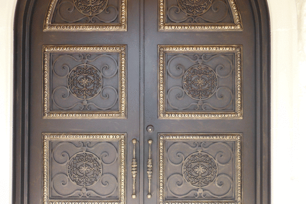 Sorrento-classic-wrought-iron-doors-contemporary-steel-doors-solara-doors-lighting-CLA-S4054-(1-(9)