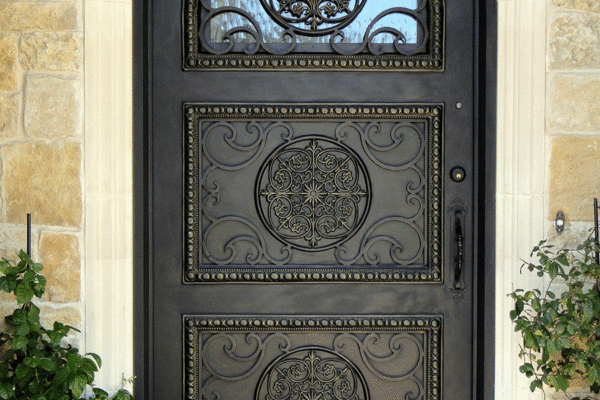 Sorrento-classic-wrought-iron-doors-contemporary-steel-doors-solara-doors-lighting-CLA-S4054-(13)