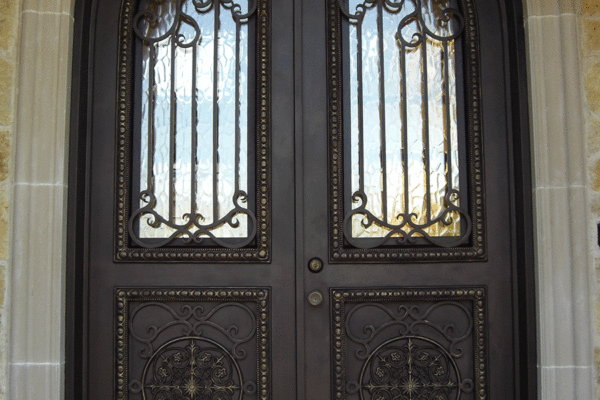 Sorrento-classic-wrought-iron-doors-contemporary-steel-doors-solara-doors-lighting-CLA-S4054-(9)